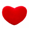 Corazón peluche 